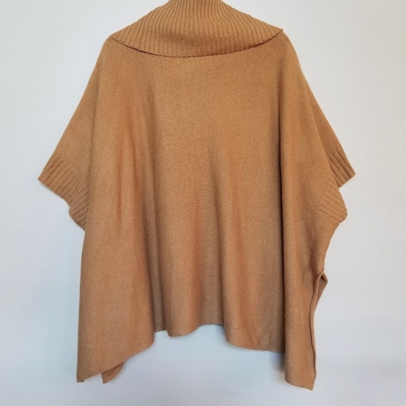 H&M Camel Poncho Sweater - Picture 3 of 4